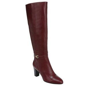 FRANCO SARTO / L-Palermo / Burgundy / Leather / Tall Boots With Block / Heel / S